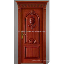 Crear puerta sólida de la puerta Interior de madera de Serie con pintura MO-309T de marca de fábrica superior de China